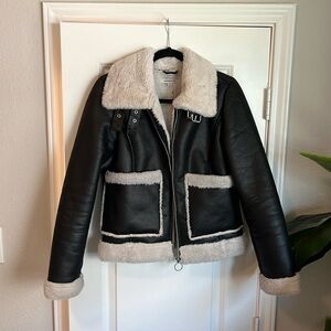 Harper & Lex Jacket Faux fur & leather jacket